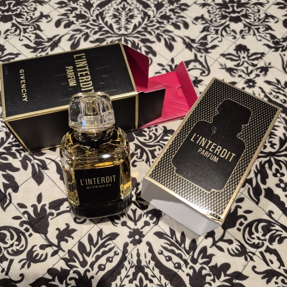 Givenchy Other - Givenchy L'Interdit Parfum with Black and Gold Accents